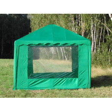 Стенка с окном 2,5х2,0 (к шатру Митек 2,5х2,5 и 5х2,5) (Зеленый)