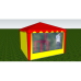 Стенка с окном 2,5х2,0 (к шатру Митек 2,5х2,5 и 5х2,5) (Красный)
