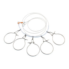 Кукан Namazu 3м d2 мм (5 карабинов) N-FTAF-295