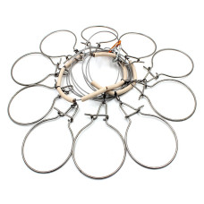 Кукан Namazu 4м d2 мм (10 карабинов) N-FTAF-297