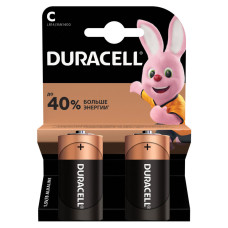 Батарейки алкалиновые Duracell Basic LR14 (С) 2 шт (450428) (2)