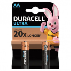 Батарейки алкалиновые Duracell Ultra Power LR06 (AA) 2 шт
