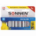 Батарейки алкалиновые Sonnen Alkaline LR6 (АА) 10 шт 451086 (6)