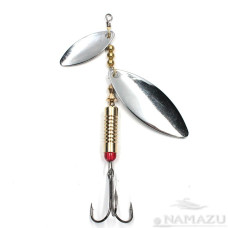 Блесна Namazu Ahimonda, вес 10 г, цвет 01 (серебро) N-AH10-01