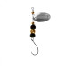Мини блесна вертушка Premier Fishing Micro-spini 2г, цвет СГ серебро-голубой