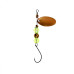 Мини блесна вертушка Premier Fishing Micro-spini 2г, цвет РЧ розово-черный