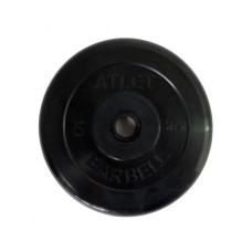 Блин для штанги обрезиненный MB Atlet d-26  5кг