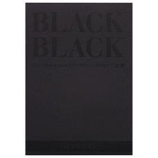 Скетчбук черный А4 Fabriano BlackBlack 20 листов, 300 г/м2, черная бумага 19100390