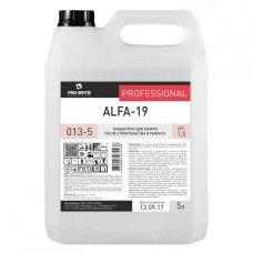 Средство для уборки после строительства 5 л PRO-BRITE ALFA-19 кислотное концентрат 605263 (1)