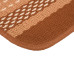 Коврик универсальный Vortex Madrid на латексной основе 50х80 см коричневый 22446