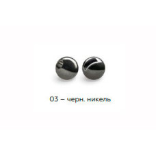 Вольфрамовая головка Namazu Pro TiA Tungsten Head Trout 3,8, 0,5г, черн/никель (5 шт) NPT-TH38-03