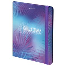 Блокнот А5 Brauberg Glow 96 листов клетка 113729 (4)