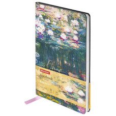Блокнот А5 Brauberg Vista Claude Monet 80 листов клетка 112058 (2)
