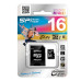 Карта памяти micro SDHC 16 GB Silicon Power UHS-I U3 V30 85 Мб/сек (class 10) с адаптером