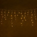 Уличная светодиодная гирлянда (теплый свет) Vegas Бахрома 192 LED, 48 нитей, 6х0,6 м, 31V 55143