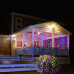 Уличная светодиодная гирлянда (мультиколор) Vegas Сеть 144 LED, 1,2х1,5 м, 24V 55109