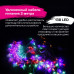 Электрогирлянда-занавес комнатная Звезды 3х1 м 138 LED Золотая Сказка 591339 (1)