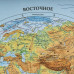 Карта мира  интерактиваня Полушария Brauberg 101х69 см 1:37М в тубусе 112376 (3)