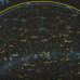 Карта Звездное небо и планеты интерактивная Brauberg 101х69 см 112370 (4)
