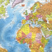 Карта мира политическая интерактивная Brauberg 101х70 см 1:32М в тубусе 112382 (3)