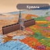 Карта России интерактивная Brauberg 101х70 см 1:8,5М 112395 (4)