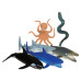 Набор фигурок 1TOY В мире животных Морские животные 6 шт Т50514 цена за 3 шт