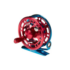 Катушка инерционная Higashi H-60 Blue/Red