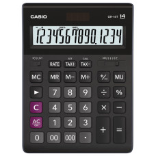 Калькулятор настольный Casio GR-14T-W-EP 14 разрядов 250448
