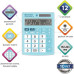 Калькулятор настольный Brauberg Ultra PASTEL-12-LB 12 разрядов 250502 (1)