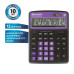 Калькулятор настольный Brauberg Extra Color-12-BKPR 12 разрядов 250480 (1)
