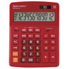 Калькулятор настольный Brauberg Extra-12-WR 12 разрядов 250484 (1)