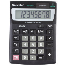 Калькулятор настольный Офисмаг OFM-1807 8 разрядов 250223 (1)