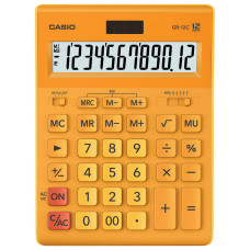 Калькулятор настольный Casio GR-12C-RG-W-EP 12 разрядов 250445