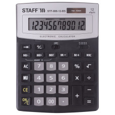 Калькулятор настольный Staff STF-888-12-BS 12 разрядов 250451