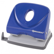 Дырокол BRAUBERG Original до 25 л синий 222543 (1)
