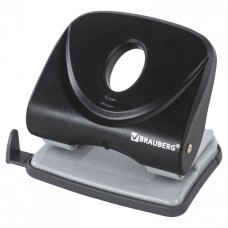 Дырокол BRAUBERG Original до 25 л черный 222542 (1)