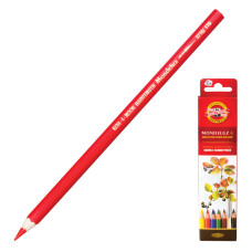 Карандаши цветные акварельные художественные KOH-I-NOOR Mondeluz 6 цветов 3715006001KSRU