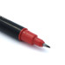 Фломастер кисть Pentel двусторонний черный XSFW34A
