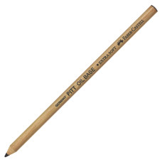 Карандаш масляный Faber-Castell Pitt Oil Base черный, очень мягкий 112601
