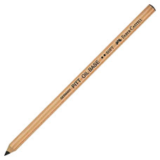 Карандаш масляный Faber-Castell Pitt Oil Base черный, мягкий 112602