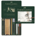 Набор художественный Faber Castell Pitt Monochrome 21 предмет в коробке 112976