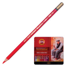 Карандаши акварельные художественные KOH-I-NOOR Mondeluz 24 цвета 3724024001PL/181138 (1)
