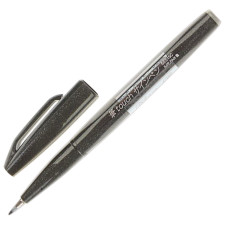 Ручка-кисть Pentel Brush Sign Pen черная SES15C-A