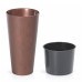 Кашпо для цветов Tubus Slim Corten DTUS300C-7601U (15/27 л)  2 предмета
