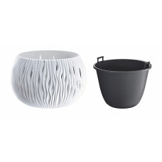 Кашпо для цветов Sandy Bowl DSK370-S449 (9 л) 2 предмета