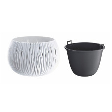 Кашпо для цветов Sandy Bowl DSK290WS-S449 (3,9 л) 2 предмета