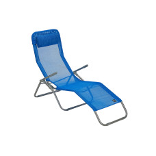 Шезлонг GoGarden Comfy Plus 50316 синий меланж