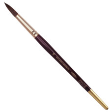Кисть художественная KOH-I-NOOR белка, круглая, №16, короткая ручка 9935016017BL
