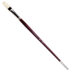 Кисть художественная KOH-I-NOOR щетина, плоская, №8, длинная ручка 9936008014BL