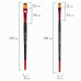 Кисти BRAUBERG PREMIUM набор 10 шт круглые № 1 2 3 5 8 плоские № 2 4 6 8 10 201027 (1)
